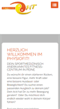 Mobile Screenshot of physio-fit-peine.de