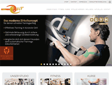 Tablet Screenshot of physio-fit-peine.de